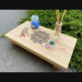 Купити Meditation table «Namaste» 40 cm по вигідній ціні в Києві, Житомирі, Україні Meditation table «Namaste» 40 cm